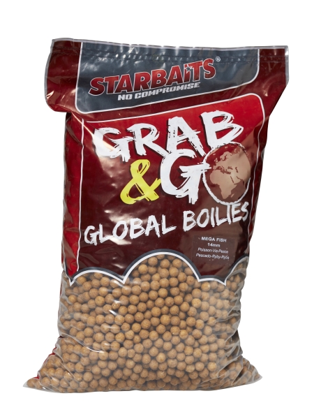 Starbaits G&G Global Mega Fish Boilies (10kg) - 14mm