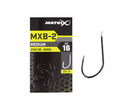Matrix MXB-2 Barbed Spade End Black Nickel (10pc)