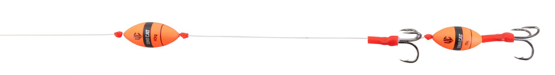 Uni Cat Smelly Bait GT-41 Catfish Rig 160cm (3/0) (48,4kg)