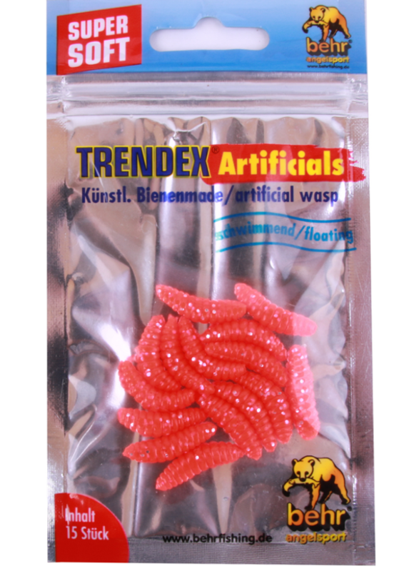 Behr Trendex Imitation Mealworms - Orange Glitter