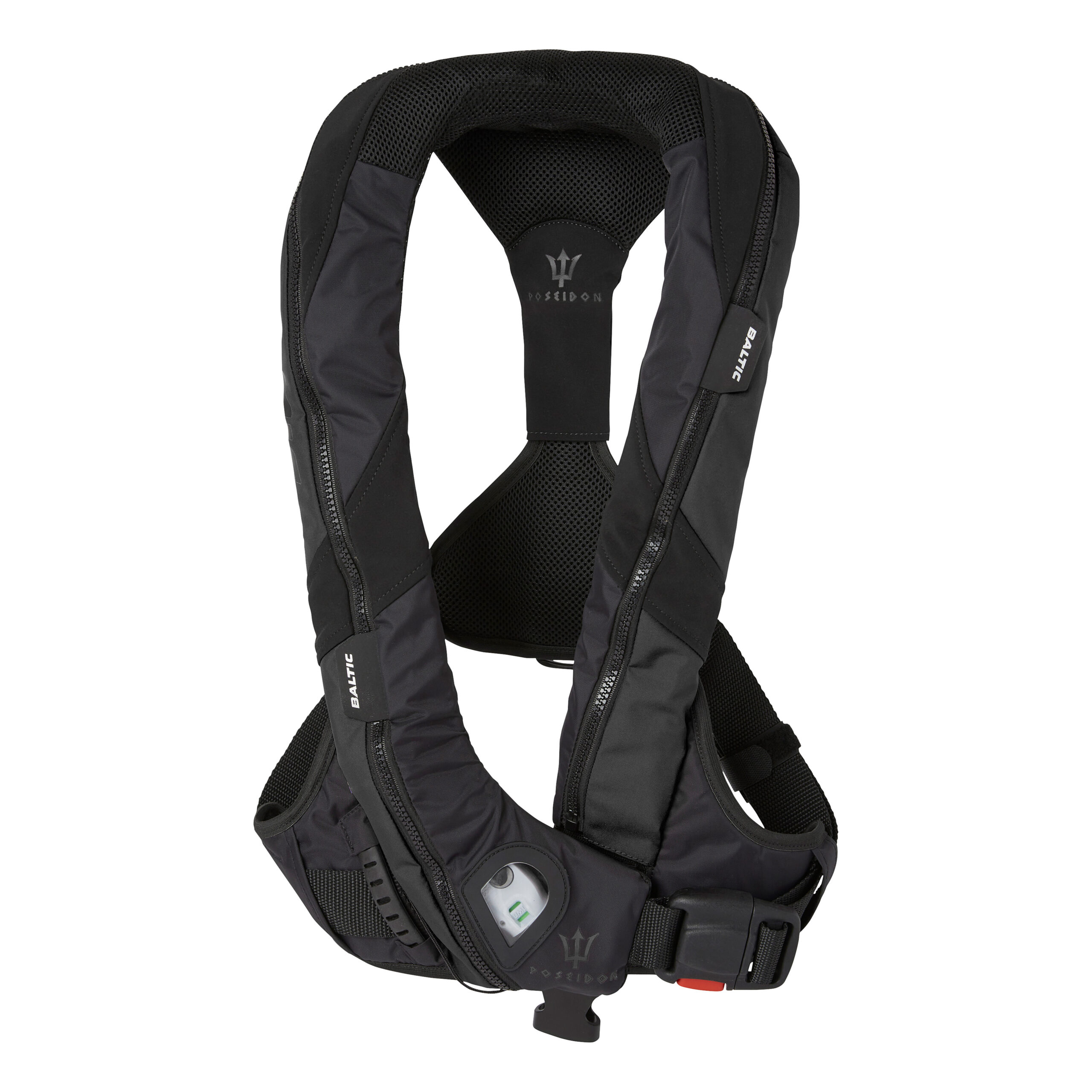 Baltic Poseidon 150N Auto Inflatable Lifejacket Black (40-120kg)