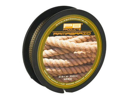 PB Products Armabraid Hooklink Material 20m (25lb)