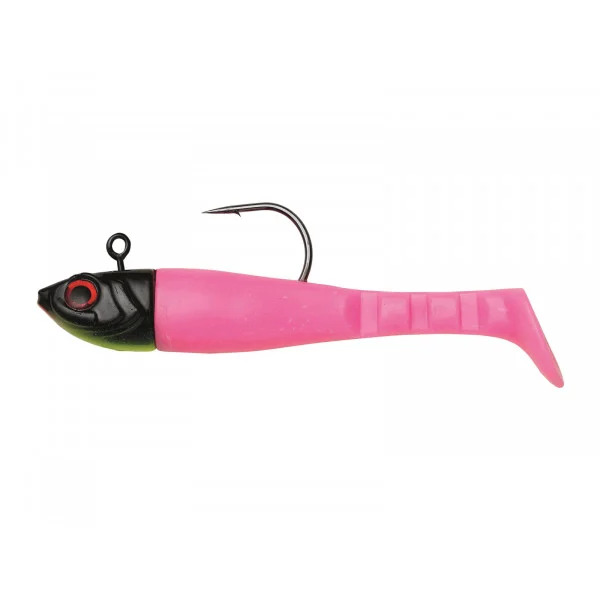 Kinetic Bunnie Sea Paddletail Sea Fishing Lure (60g) - Pink/Black