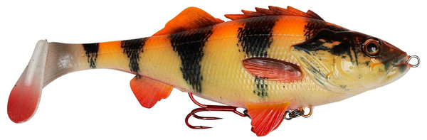 Savage Gear 4D Perch Shad 12.5 cm - Albino