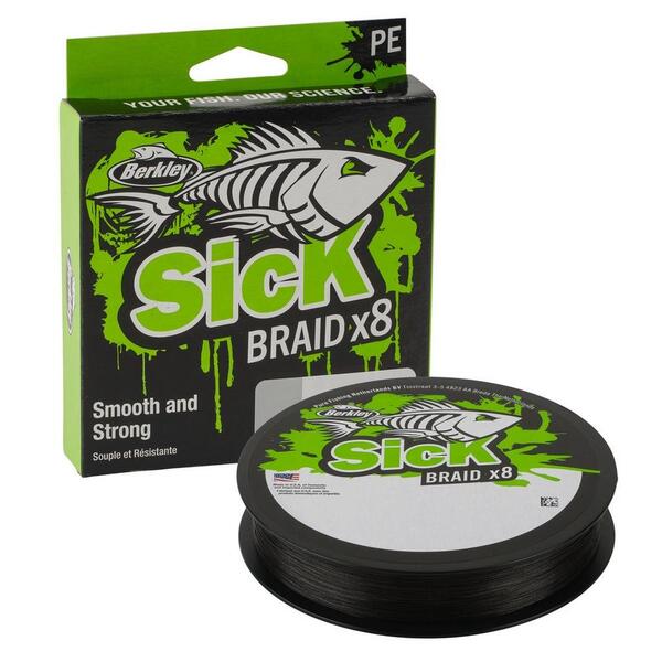 Berkley Sick Braid Black Braided Line (150m)