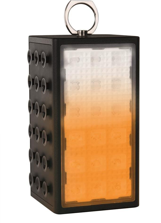 DÖRR Solar Power Bank with LED Light SL-10600 Black, solar charging or USB