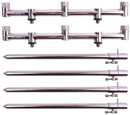 Ultimate Stainless Steel 3 Rod Goal Post Kit
