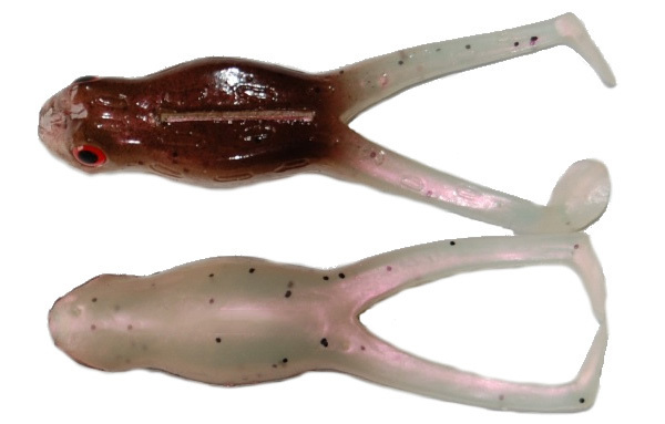 Tournament Baits Frog 3", 3 pcs! - Brown Pearl