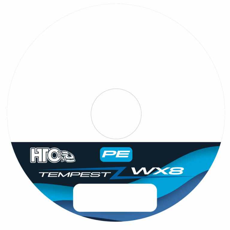 HTO Tempest WX8 Blue Braided Line (100m)