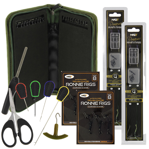 NGT Rig Set includes 10 ready-to-use rigs!