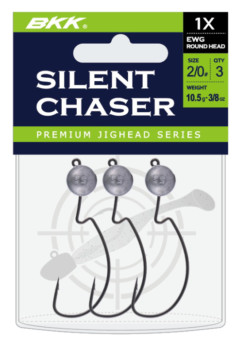 BKK Silent Chaser 1X EWG Round Jighead #4/0