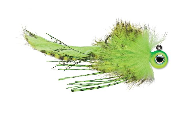 VMC Twitchin Jig Glow Green Machine UV