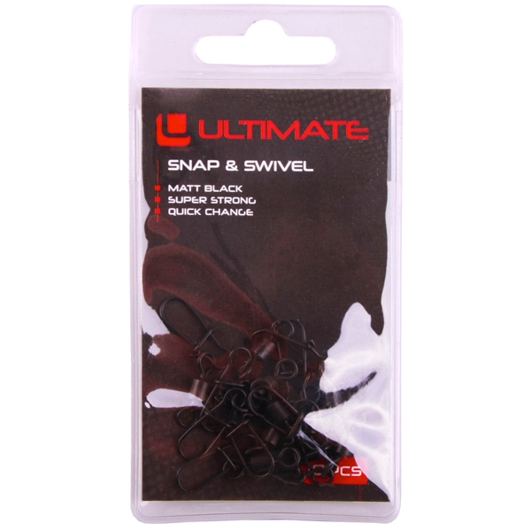 Ultimate Coarse Box, full of material for the coarse angler! - Ultimate Quick Snap and Swivel