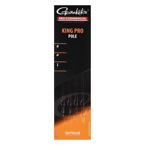 Gamakatsu Coarse King Pro Pole Rig 15cm (8 pieces)