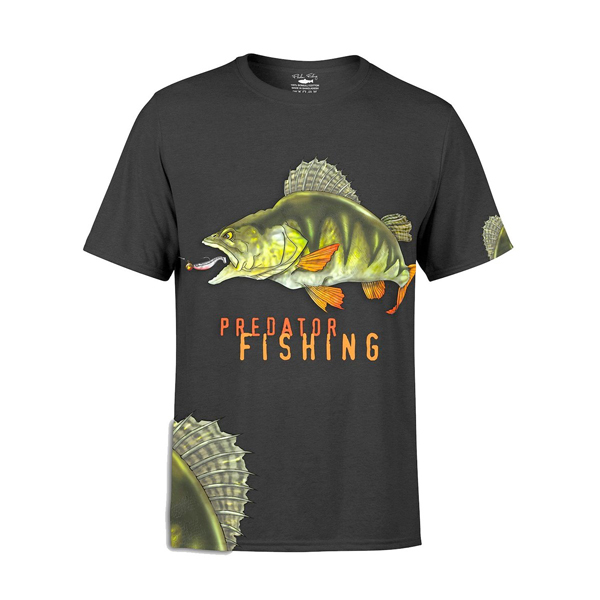 Fladen T-shirt Greedy Perch | Fishdeal