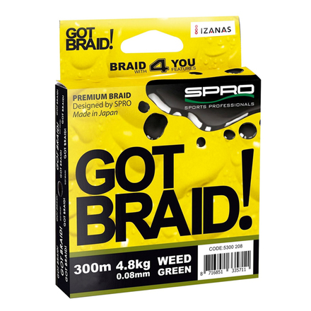 Spro Got Braid! Braided Line