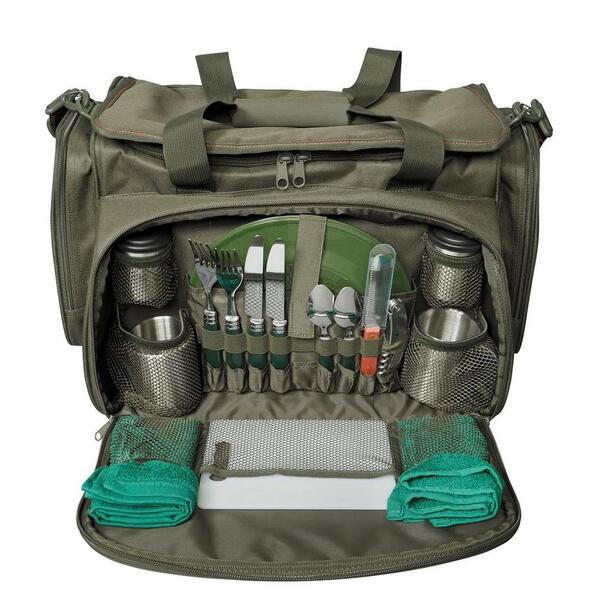 JRC Defender II Session Cooler Food Bag (Incl. Cutlery Set)