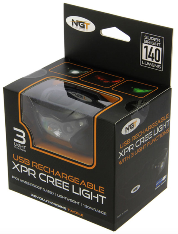 NGT XPR Cree USB-rechargeable headlamp