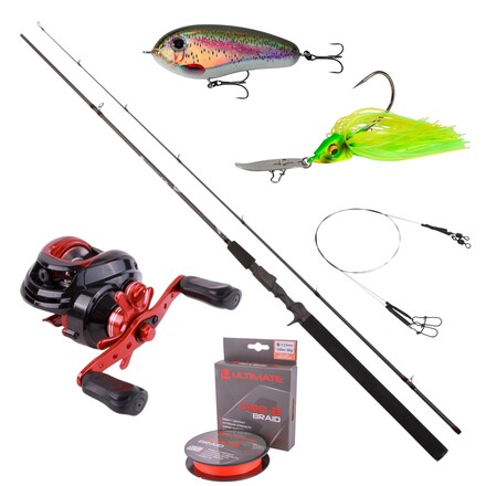 Ultimate Pike Caster Baitcaster Set