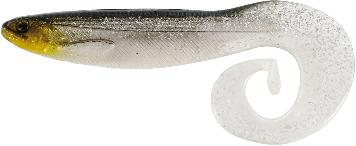 Westin Curlteez Curltail Shad Box 8.5cm (6g) (32 pieces) - Headlight