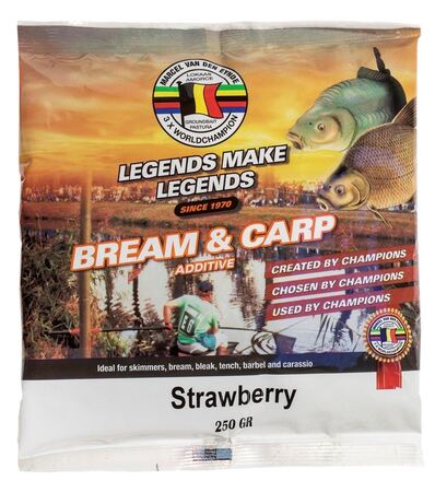 Marcel Van Den Eynde Strawberry Groundbait Additive (250g)