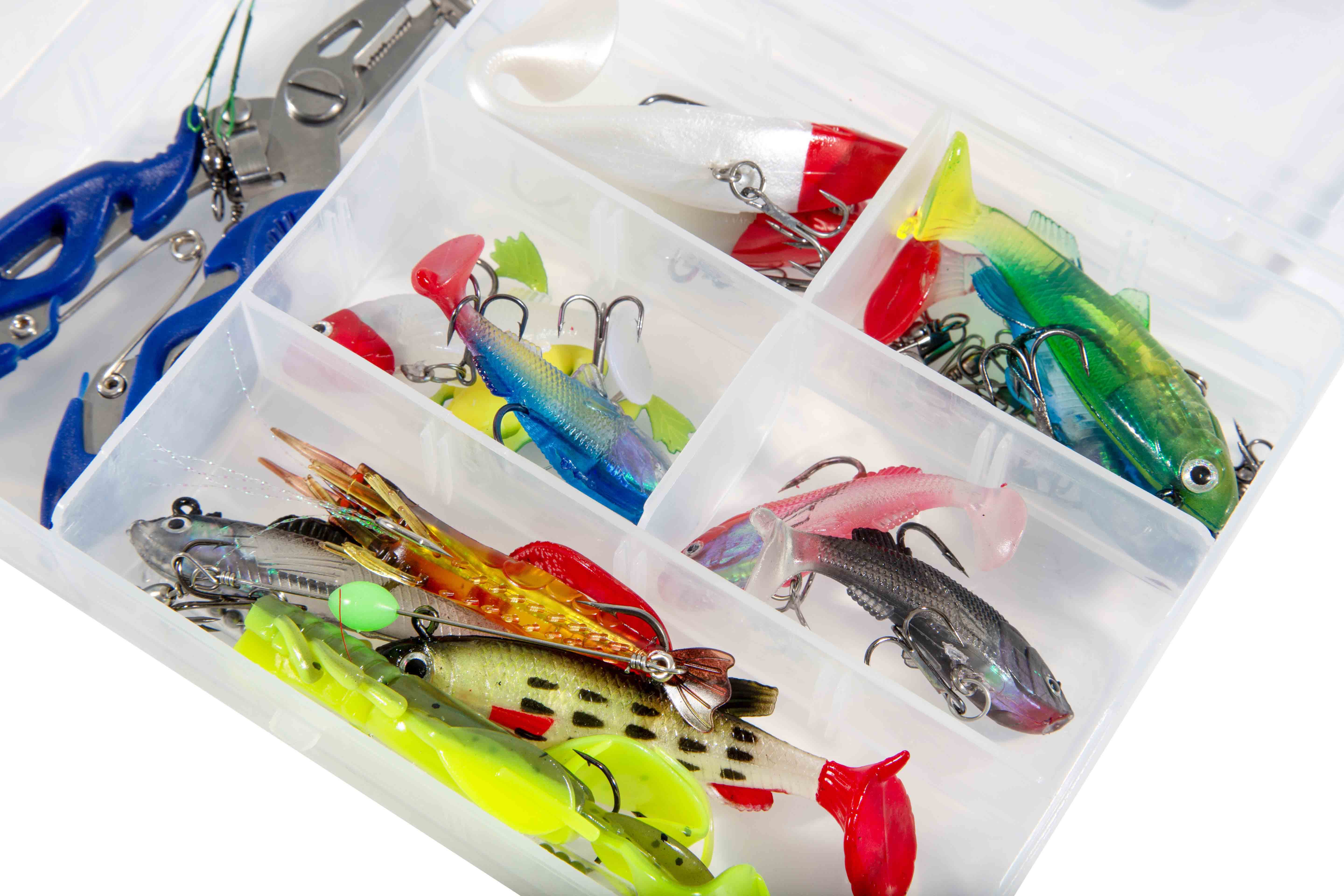 Fish4All Multi Lure Box With Pliers (34pcs)