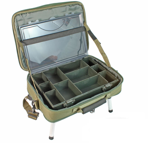 NGT Carp Case System Bivvy Table Tackle Box Bag System 612