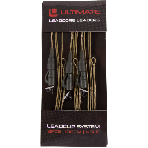 Mega Complete Carp Set - Ultimate Leadcore Leader with Leadclip