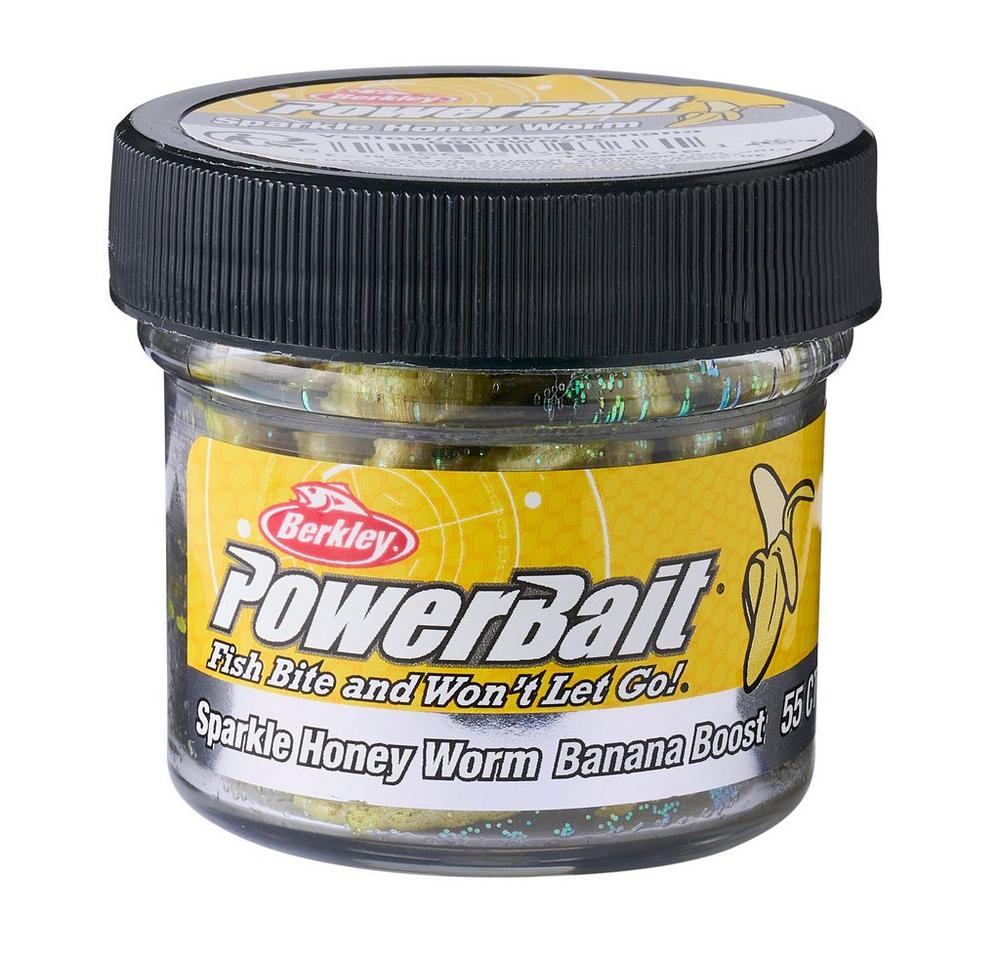 Berkley Powerbait Power Scales Honey Worm Trout Plug 2.5cm (55 pieces) - Yellow/Scales