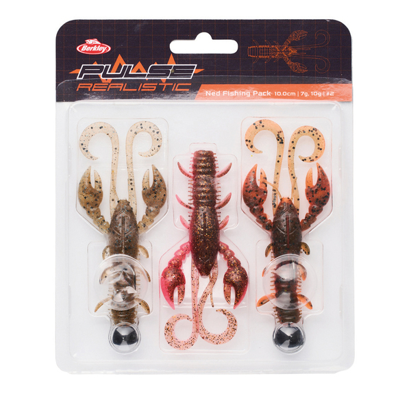 Berkley Ned Fishing Lead Free Softbait Pack 7/10g