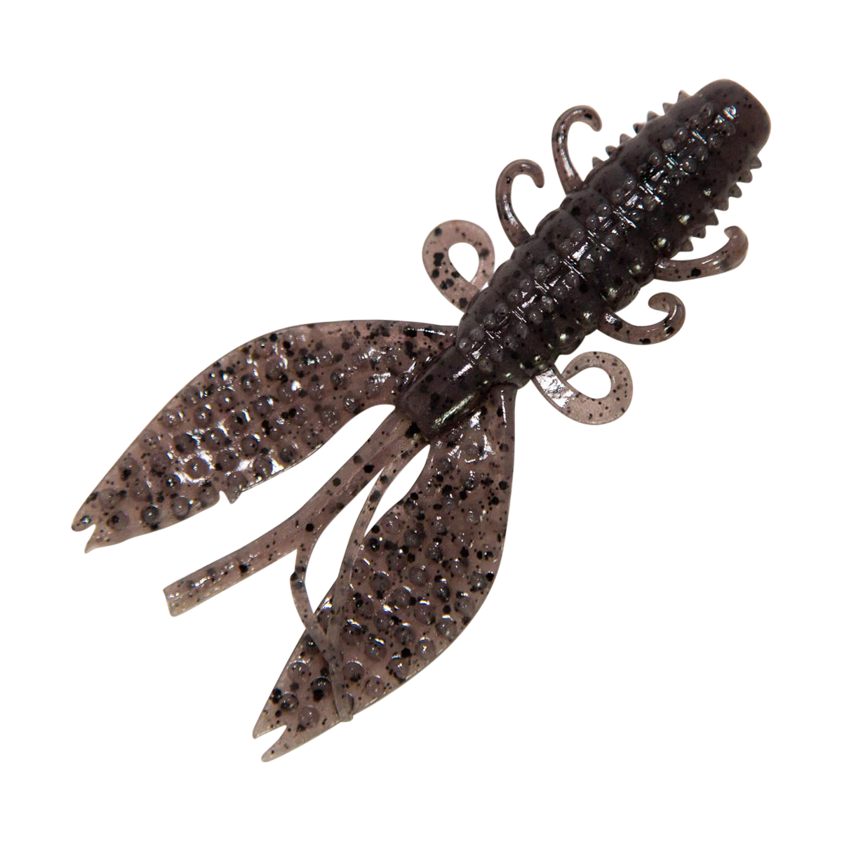 Deps Spiny Craw 4'' - Clear Rose Pepper