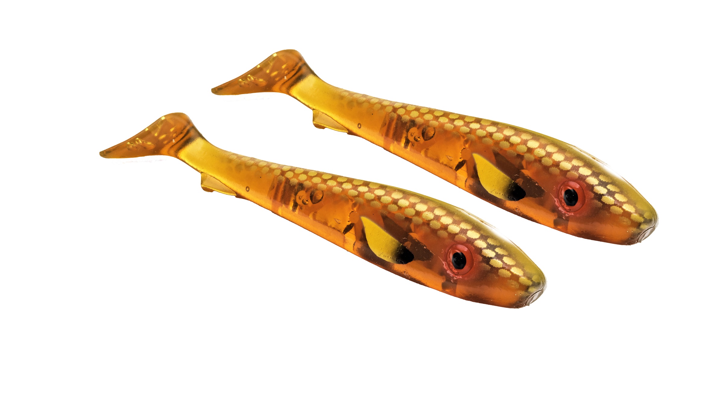 Svartzonker McRubber Shad 21cm (2 pieces) - Light Motoroil