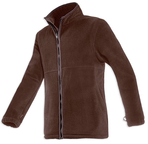 Baleno Henry Fleece Jacket - Chocolate