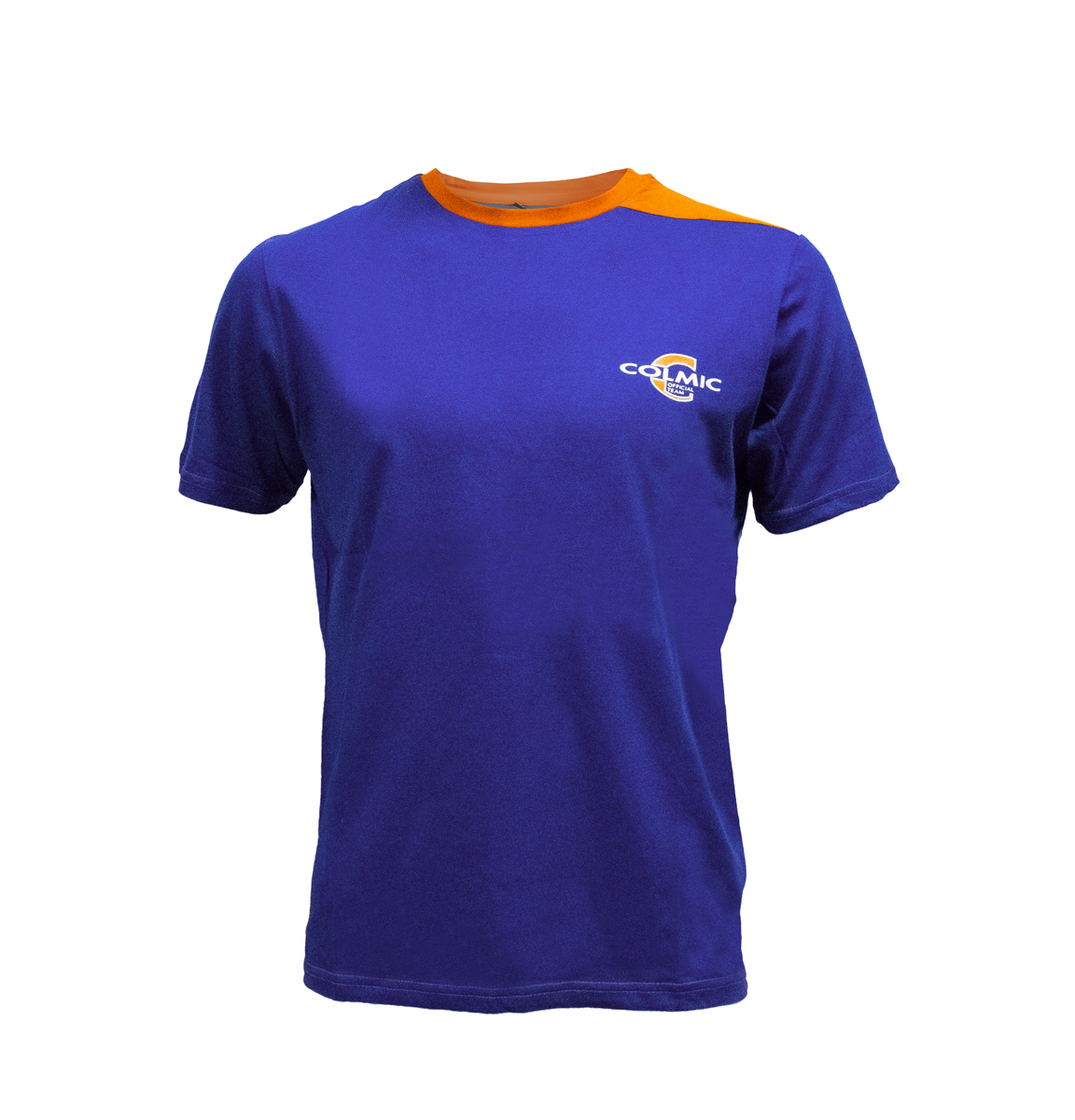 Colmic T-Shirt: Blue/Orange