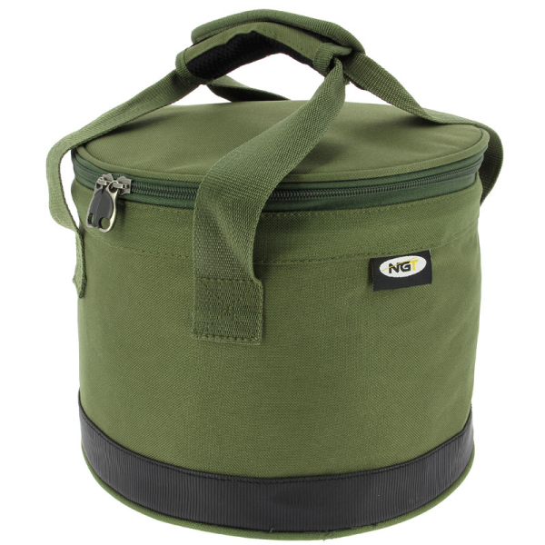 NGT Collapsible Bait Bin with zipper