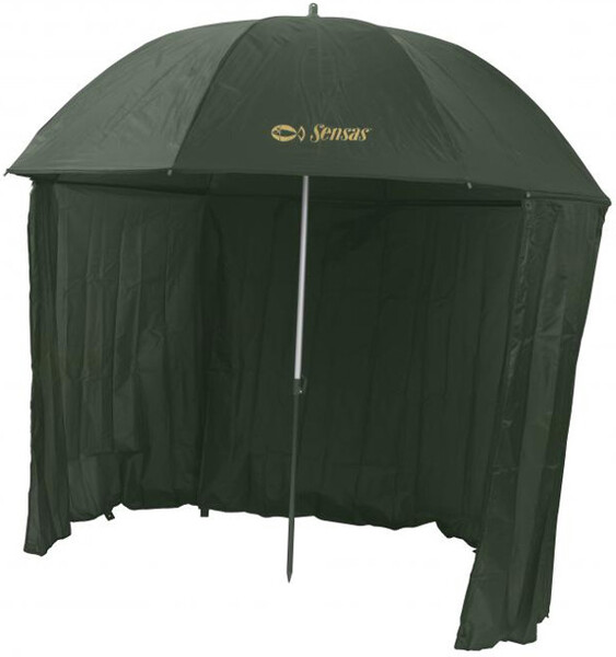 Sensas Liez Umbrella with Side Screen - Sensas Umbrella Sidescreen Liez