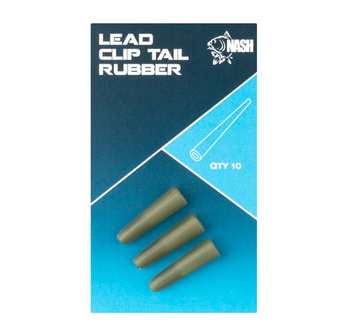 Nash Lead Clip Tail Rubber - Camou Green