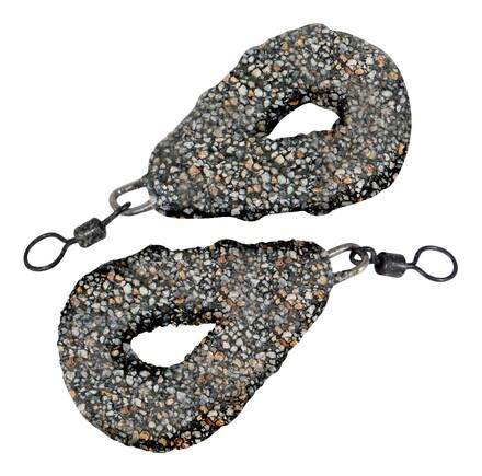 Ultimate Gripper Swivel Dark Gravel Carp Lead (2 pieces)