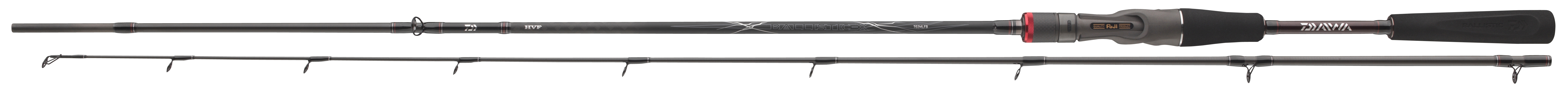 Daiwa Ballistic X BC Baitcaster Rod 2.10m
