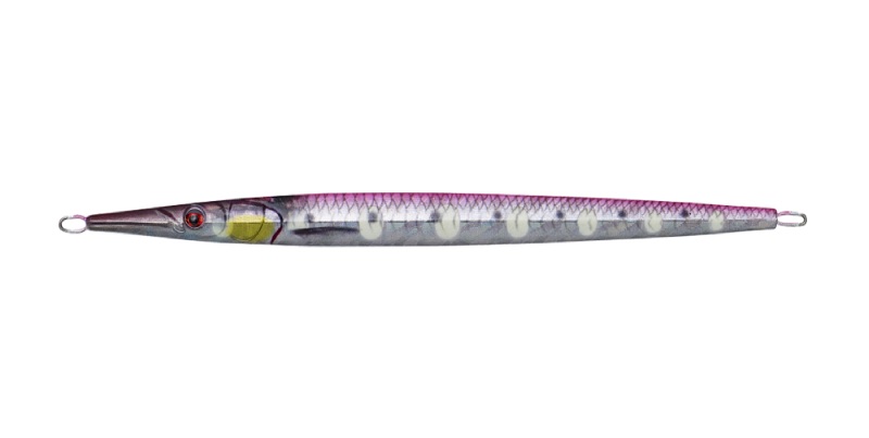 Savage Gear 3D Needle Jig 25cm 200gr Sinking - Pink Flash Glow Dots Php