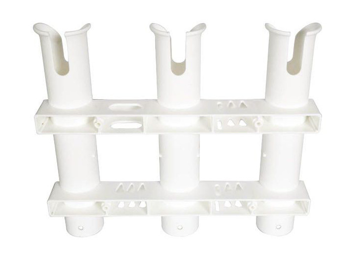 Seanox 3-Rod PVC Fishing Rod Rack - White