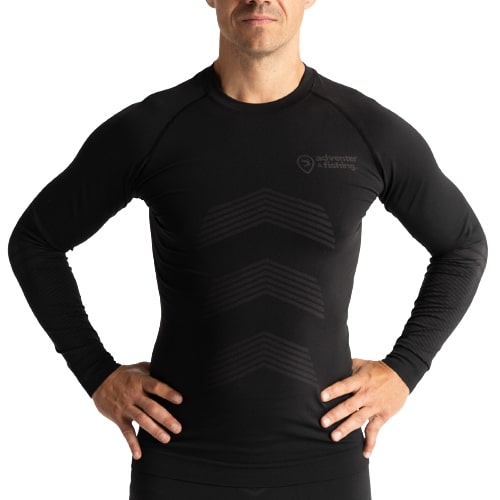 Adventer Underwear T-Shirt Titanium & Black