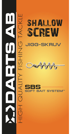 Darts Shallow Screw, 5 pcs