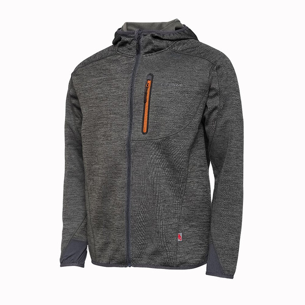 Scierra Tech Hoodie Pewter Grey Melange