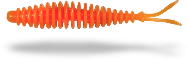 Magic Trout T-Worm V-Tail 6,5cm - Neon Orange