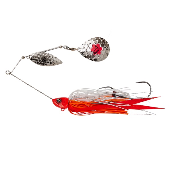 Savage Gear Da'Bush Spinnerbait 21g - Red Head Silver