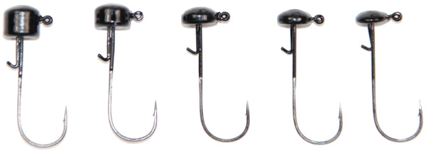 X Zone Ned Rig Head, 5 pieces! - Black