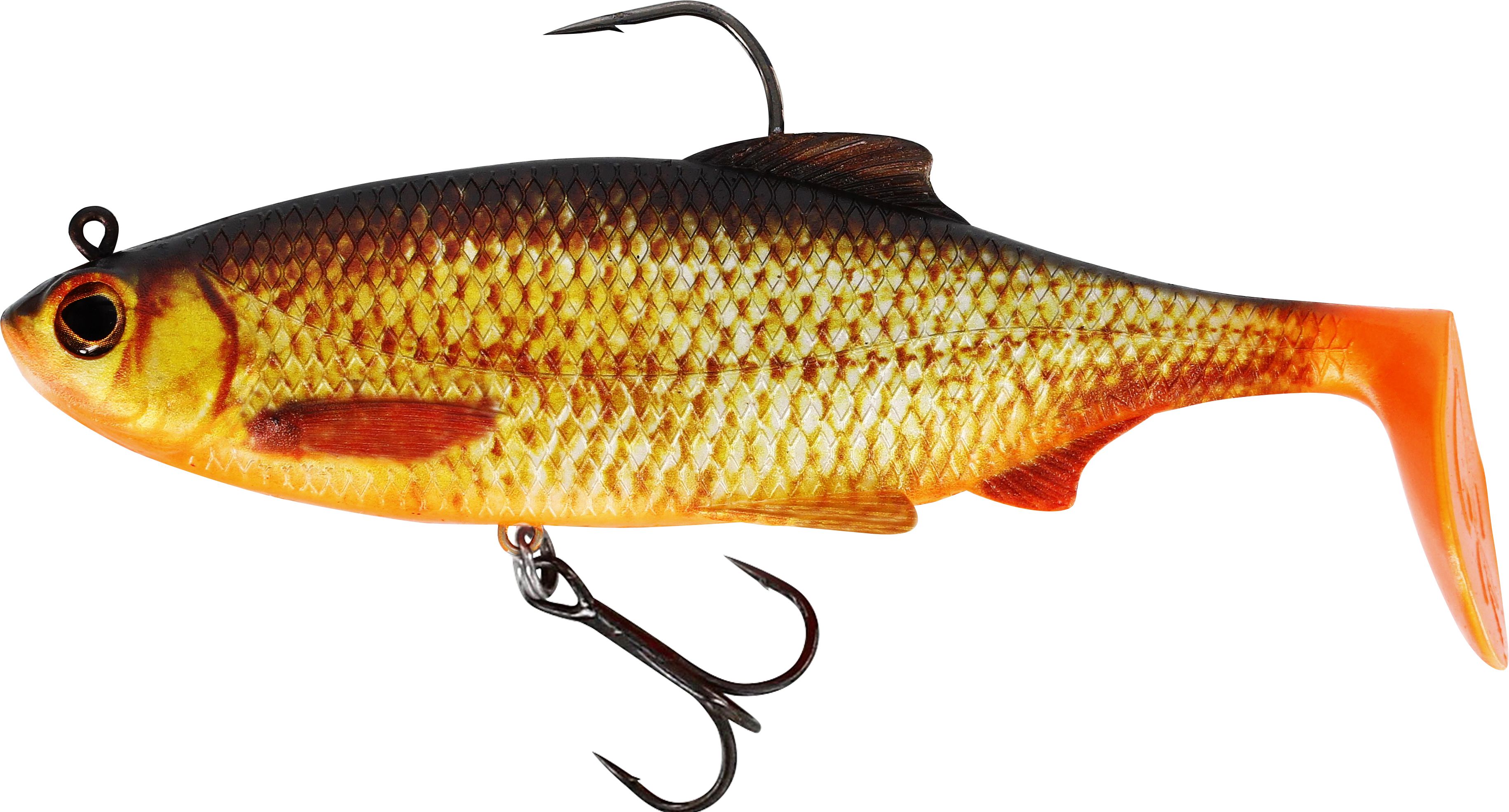 Westin Ricky the Roach Shadtail Rigged 'N Ready 10cm - Real Rudd