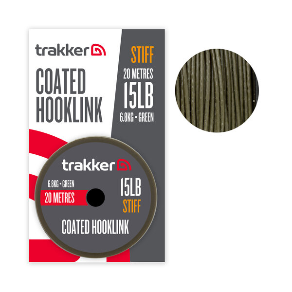 Trakker Stiff Coated Hooklink (20m)