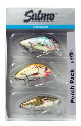 Salmo Perch Multi Pack Lure Set (3pcs)